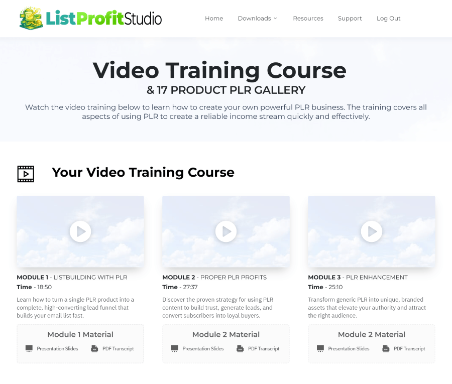 LPS-training